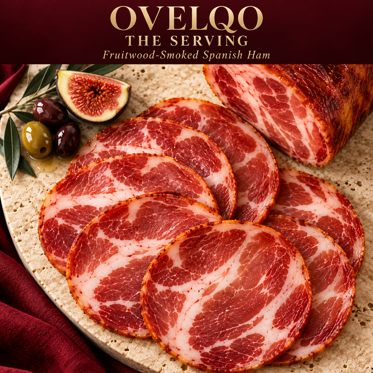 🥩 Ovelqo Fruitwood-Smoked Spanish Ham 🔥-TTBD