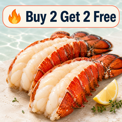 🦞 Ovelqo Premium Maine Lobster Tails Wild-Caught • Sweet • Juicy • Firm-TTBD