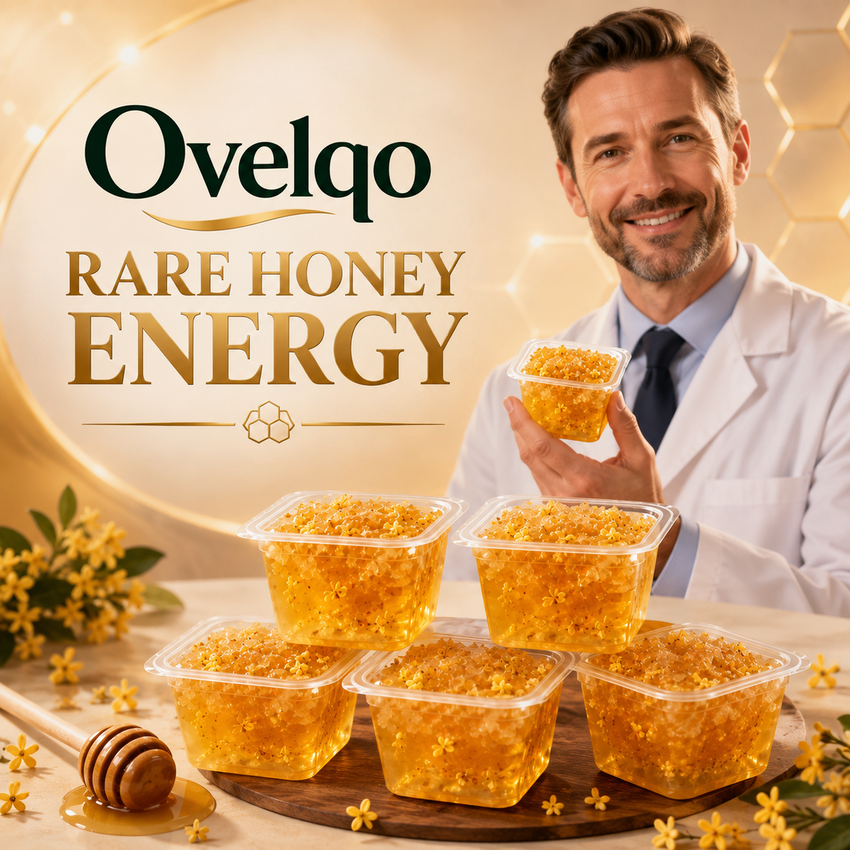 🍯 Ovelqo™ Rare Honey Energy Blend – A Delicious Daily Wellness Ritual for Natural Vitality-TTBD