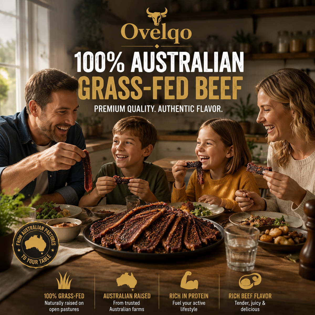 🥩 100% Australian grass-fed beef –nature's superfood！-TTBD