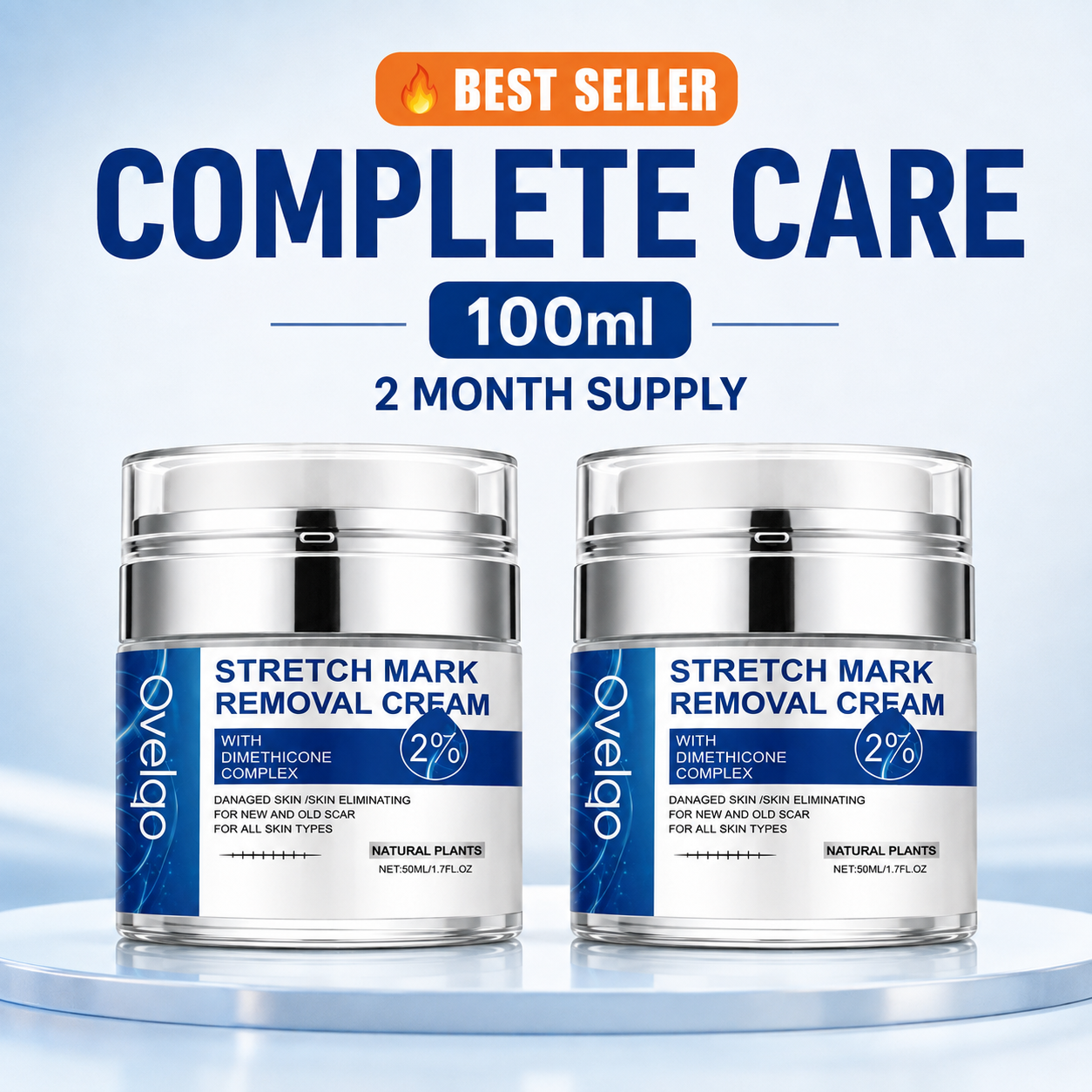 🔥 Best Seller • Complete Care • 100ml (2 Month Supply)